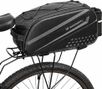 Fahrradtasche hinten ausziehbar 14 L schwarz WOZINSKY