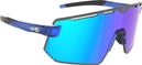 AZR Flash RX Crystal Brillen Set Blau/Schwarz/Blue Screen