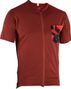 Leatt MTB Trail 3.0 Short Sleeve Jersey Lava Red