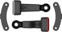 IFLASH+ combo lumière avant et arrière pour 2 roues avec condensateur