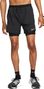 Nike Stride 5in 2-in-1 Short Nero Uomo