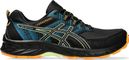 Chaussures Trail Asics Gel-Venture 9 Noir/Bleu/Orange Homme