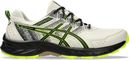 Asics Gel-Venture 9 Trailschoenen Beige/Zwart/Geel Heren