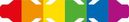 Autocollant Drapeau Lgbt pour porte-bagages CODEX-U