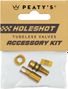 Peaty's Tubeless Valve Caps V2 Holeshot Fast Flow Gold