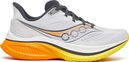 Saucony Endorphin Speed 5 Running Shoes, White/Orange, Men's