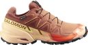 Chaussures Trail Salomon Speedcross 6 GTX Rouge/Rose Femme