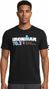 Ironman 70.3 Italië Emilia-Romagna Zwart Heren Kort Mouw T-shirt