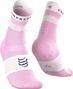 Chaussettes Compressport Pro Racing V4.0 Run High Violet/Blanc