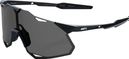 Lunettes 100% Hypercraft XS Noir Mat - Verres Fumés Gris