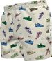 Short de bain Nike Swim Breaker Beige/Multicolore Homme