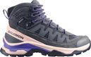 Zapatillas de senderismo Salomon Quest Echo GTX Gris/Rosa/Violeta Mujer