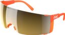POC Propel Orange Translucent Sunglasses - Clarity Road Sunny Gold