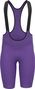 Odlo Zeroweight Violet/Black Bib shorts