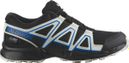 Salomon Speedcross Waterproof Trail Shoes Black/Blue Child