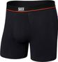 Boxer Saxx in cotone elasticizzato non stop nero