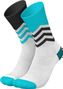 Chaussettes Incylence Running Volts Gris/Blanc/Bleu