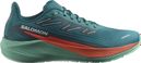 Chaussures Running Salomon Aero Blaze 2 Vert/Rouge