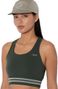 Circle Seamless Keep The Flow Khaki bra