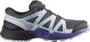 Salomon Speedcross Children's Trail Shoes Grey/Blue