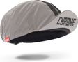 Gorra reflectante de ciclismo cromada gris