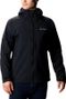 Columbia Omni-Tech Ampli-Dry Waterproof Jacket Black Mens L