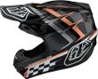 Troy Lee Designs SE4 Polyacrylite Full Face Helmet Black / Copper