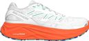 Chaussures Running Salomon Aero Glide 2 Blanc/Orange