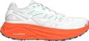 Chaussures Running Salomon Aero Glide 2 Blanc/Orange Homme
