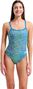 Arena Snakeskin Dos Challenge Blue Women's Swimsuit