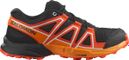 Salomon Speedcross Trail Shoes Black/Red Child