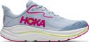 Chaussures Running Hoka Clifton 10 Bleu/Rose Enfant