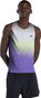 Canotta New Balance Race Day Ultra Light Printed Viola/Giallo Uomo