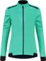 Veste Velo Hiver Rogelli Pesara - Femme - Turquoise/Noir