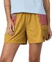 Pantalones cortos Patagonia Outdoor Everyday para mujer, amarillos