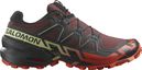 Salomon Speedcross 6 Trail Shoes Red/Black/Green