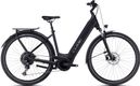 VTC Électrique Cube Touring Hybrid Pro 625 Easy Entry Shimano Deore 11V 625 Wh 700 mm Noir 2023