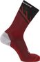 Salomon Speedcross Crew Socken Rot/Schwarz