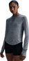 Nike Swift Jersey met lange mouwen, grijs voor dames