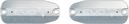 Hope Tech4 EVO Silver Tank Cover (2-Pack)