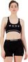 Reggiseno da donna Mons Royale Stella X-Back Nero