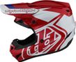 Integralhelm Troy Lee Designs GP Overload Rot/Weiß