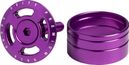 Entretoises + Capot de Potence Deity Crosshair 1''1/8 Violet