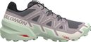 Salomon Speedcross 6 Damesschoenen Paars/Groen