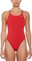 Costume da bagno Nike Swim HydraStrong Solid Rosso da donna
