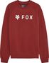 Fox Absolute Crew Sweat Red