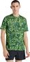 New Balance London Edition RC Essential Printed Kurzarm-Shirt Gelb/Grün Herren