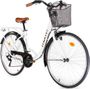 Moma Bikes City Classic 28 &#39;&#39; Shimano 18V Bicicleta de ciudad Blanca