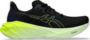 Asics Novablast 4 hardloopschoenen zwart/blauw/groen heren