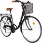 Bicicleta de ciudad Moma Bikes City Classic 28 &#39;&#39; SHIMANO 18V City Bike Black
